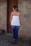 Don't Waste A Moment Tank - White