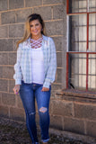 New Experiences Plaid Top
