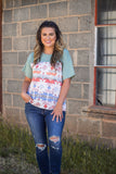 It All Makes Sense Aztec Top