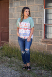 It All Makes Sense Aztec Top