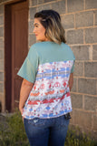 It All Makes Sense Aztec Top
