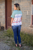 It All Makes Sense Aztec Top