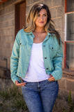 Be Optimistic Jacket- Sage