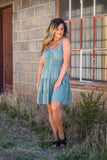 It's My Time Dress- Sage