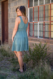 It's My Time Dress- Sage