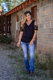 Quinn Lace Sleeve Top