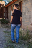 Quinn Lace Sleeve Top