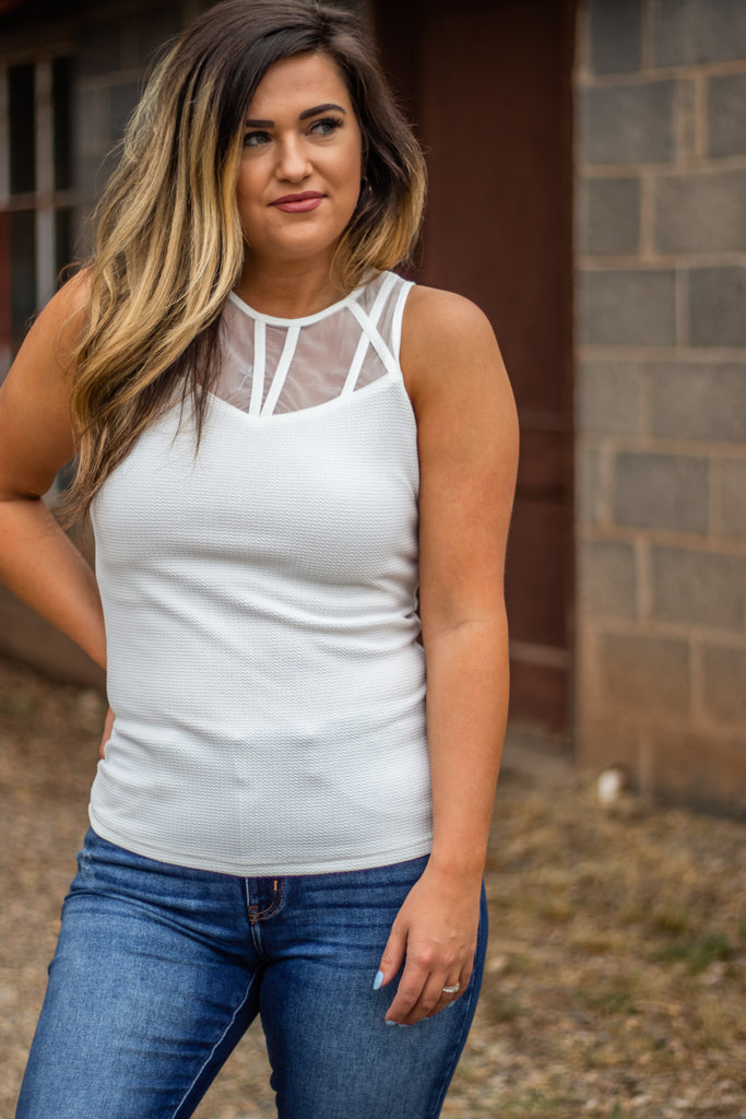 More Than You Know Tank- White