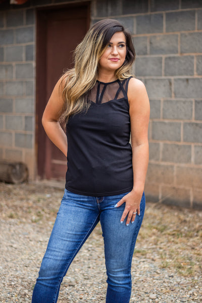 More Than You Know Tank- Black