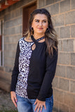 It's A Choice Leopard Top