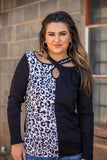 It's A Choice Leopard Top