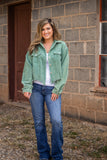 Ellis Corduroy Jacket- Vintage Olive