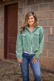 Ellis Corduroy Jacket- Vintage Olive