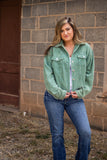 Ellis Corduroy Jacket- Vintage Olive