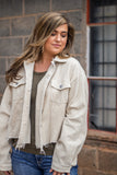 Ellis Corduroy Jacket- Oatmeal