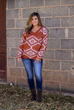 Get Your Attention Aztec Sweater
