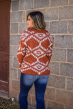 Get Your Attention Aztec Sweater
