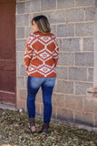 Get Your Attention Aztec Sweater