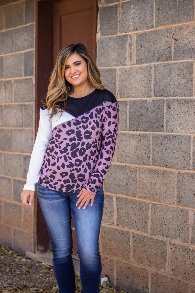 It's Your Move Leopard Top