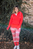 HalfZip Sweatshirt- Cozy Cutie