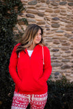 HalfZip Sweatshirt- Cozy Cutie