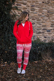 HalfZip Sweatshirt- Cozy Cutie