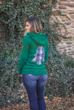 FullZip Sweatshirt- O Christmas Tree