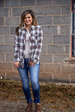 On A Mission Plaid Top