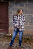 On A Mission Plaid Top