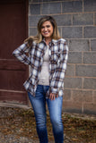 On A Mission Plaid Top