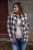 On A Mission Plaid Top