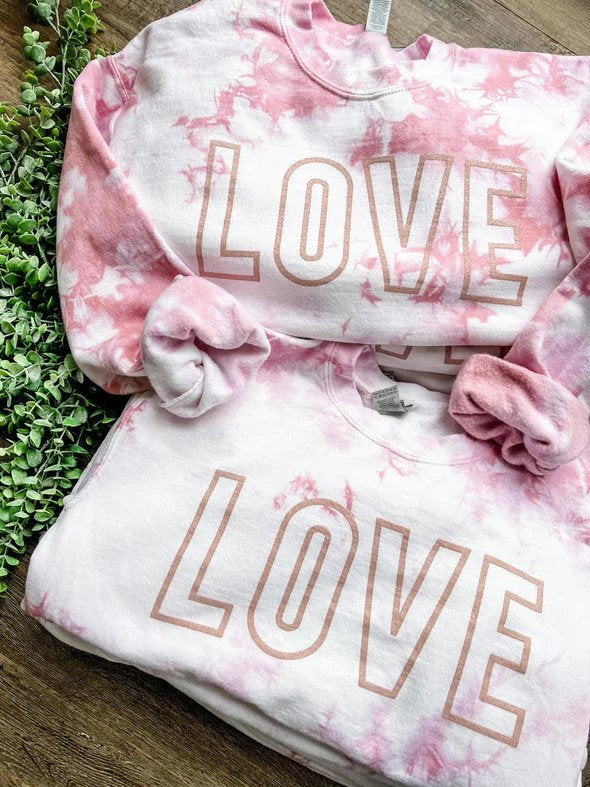 Marble Love Sweatshirt
