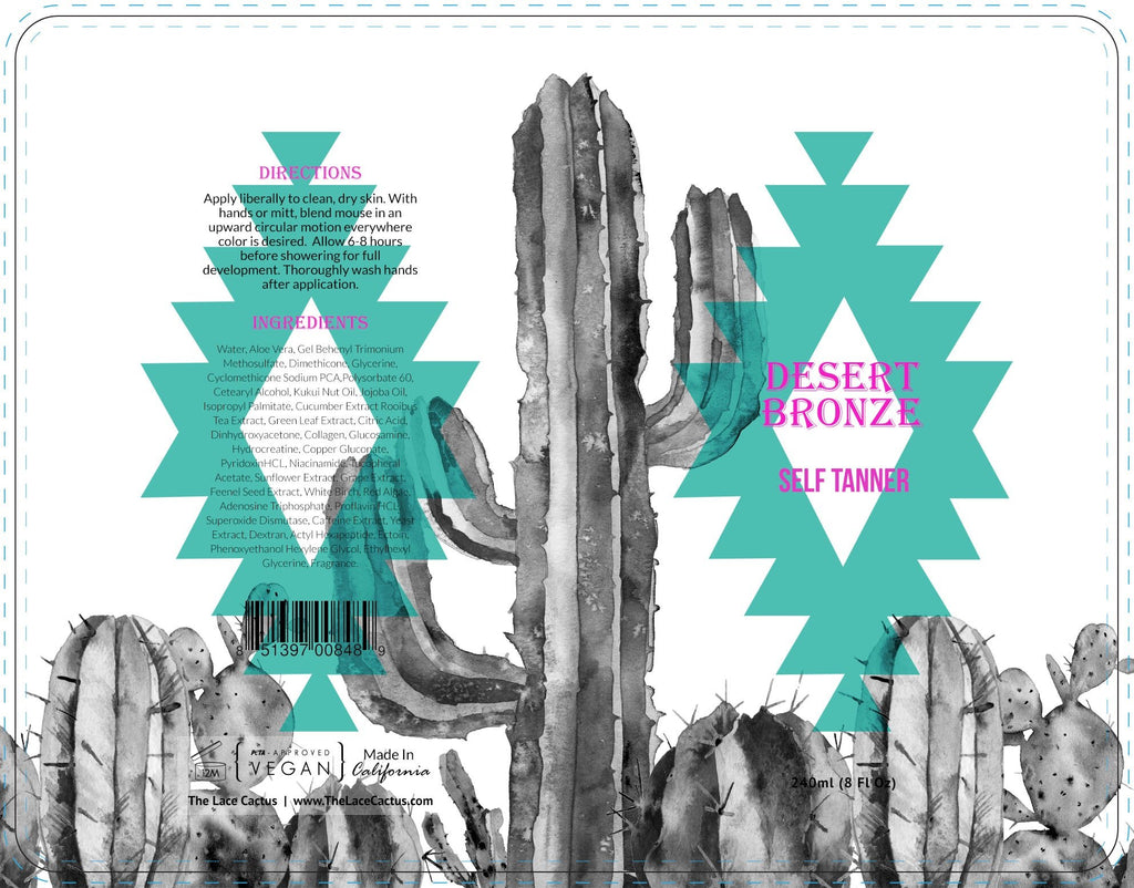 Desert Bronze Self Tanner Love on a Hanger