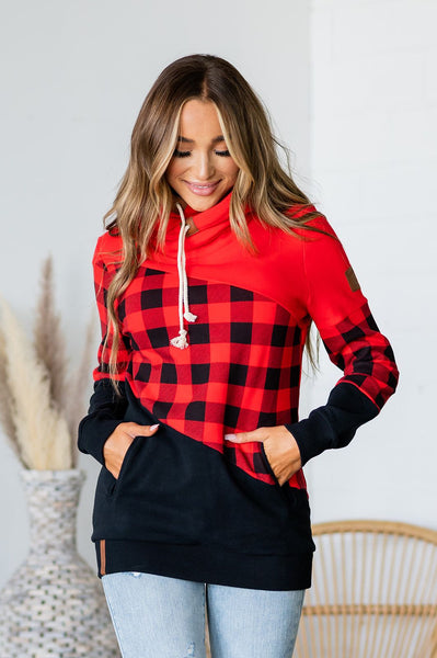 SingleHood Sweatshirt- Under The Mistletoe