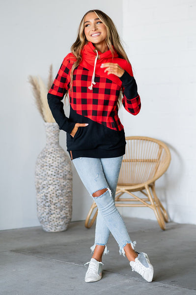 SingleHood Sweatshirt- Under The Mistletoe