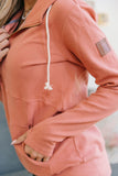 FullZip Sweatshirt- Dahlia