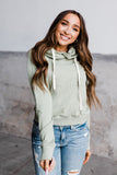 Elevated Edge Hoodie- Wild Card Sage