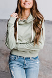 Elevated Edge Hoodie- Wild Card Sage