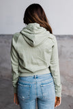 Elevated Edge Hoodie- Wild Card Sage