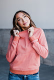 Elevated Edge Hoodie- Freedom of Peach
