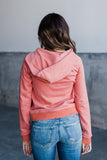 Elevated Edge Hoodie- Freedom of Peach